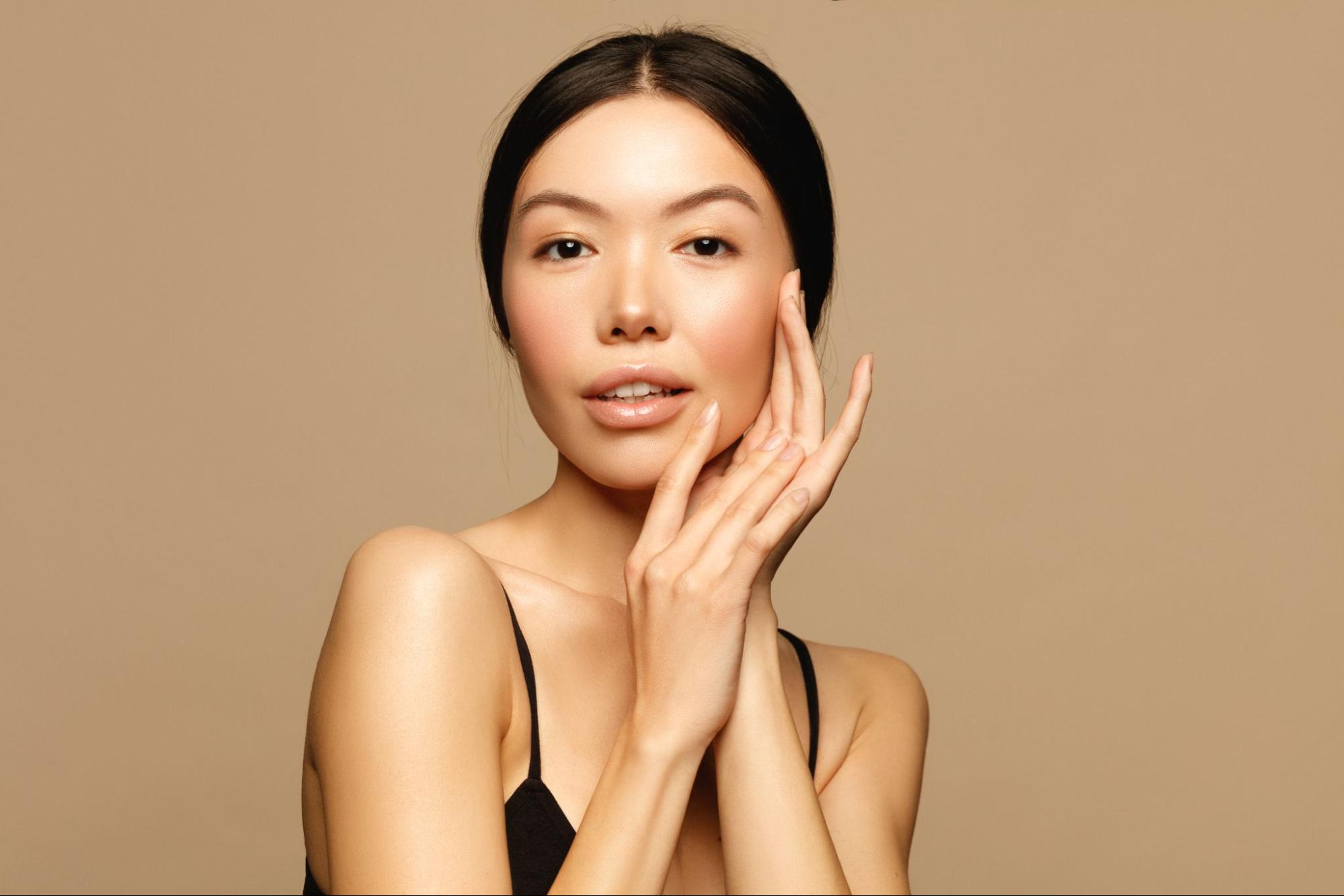 A woman with smooth, flawless skin to represent how to maintain a youthful glow